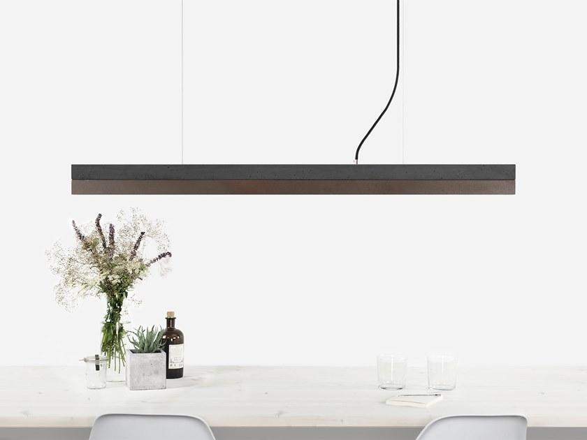 GANTlights Светодиодный подвесной светильник прямого света из стали Corten ™ C sun-id-1345671 - Вид №1
