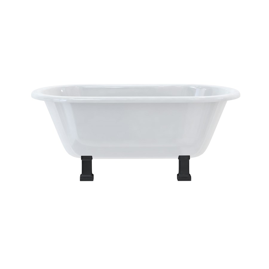 Burlington Двухсторонняя ванна Windsor 150 см со стандартными ножками с традиционными ножками из хрома E4 E11 CHR  - Вид №8