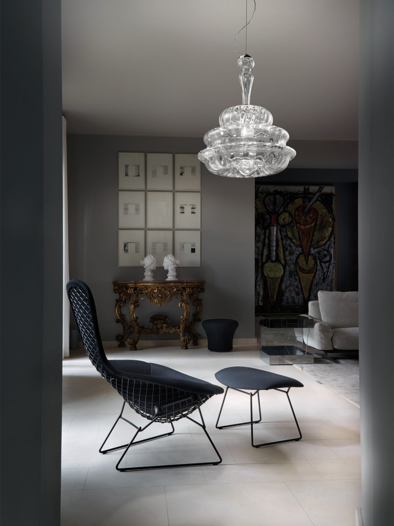 Vistosi NOVECENTO SP M CR/RI люстра подвесная 114834 - Вид №1