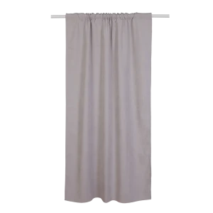 Штора на ленте Agota 160x280 см цвет серый 83406886 STLM-2115357