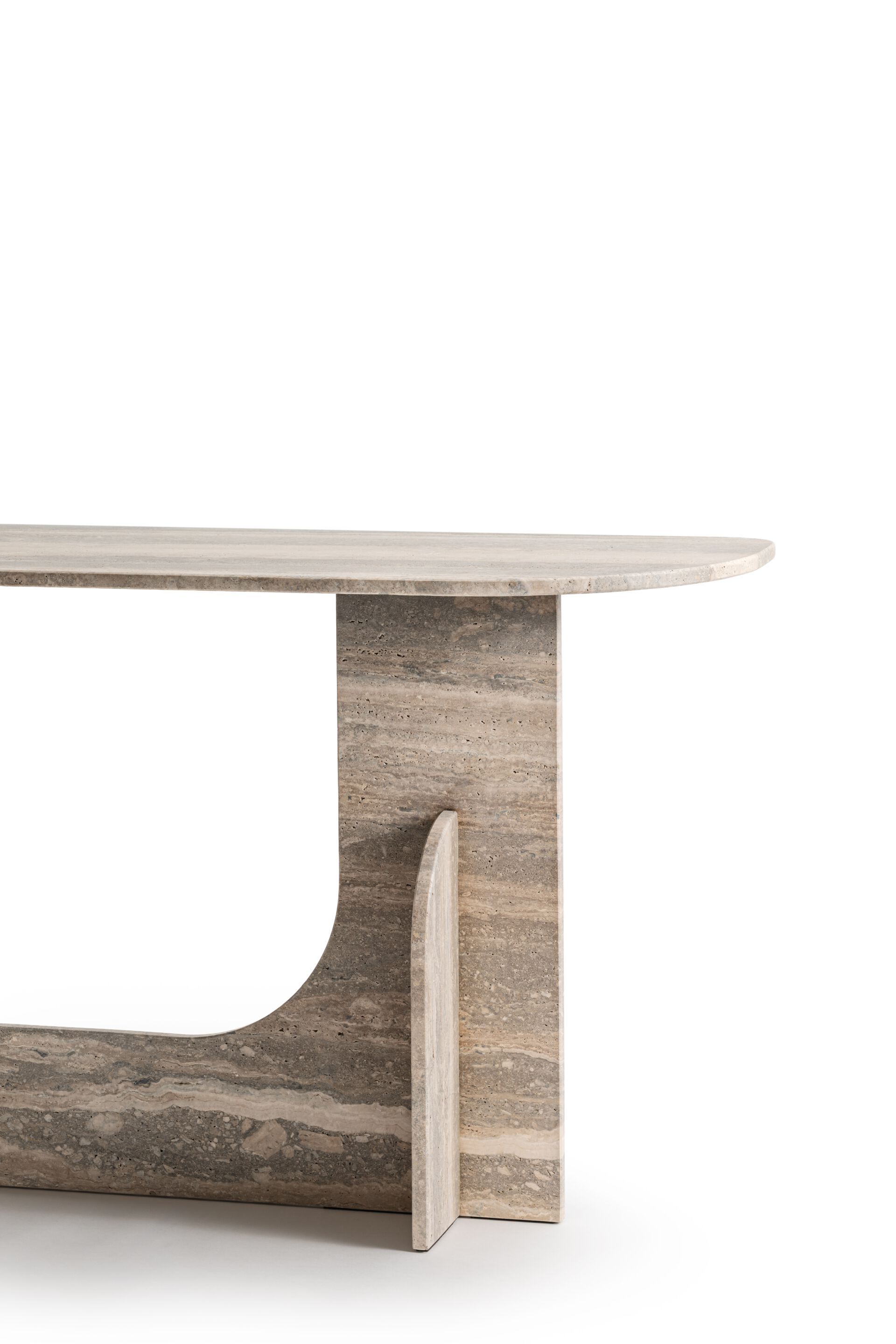 Каменный консольный стол Gallotti&Radice Кремень ARCH-00034788 - Вид №3