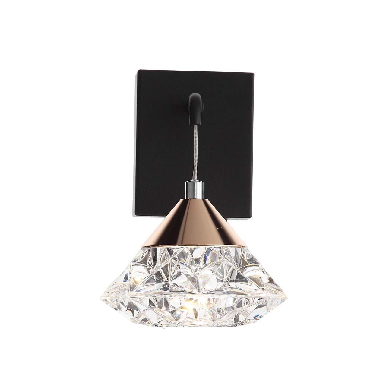 Бра настенное черное ST Luce Untido SL1601.421.01 ST LUCE UNTIDO 00-3930608 Черный  - Вид №1