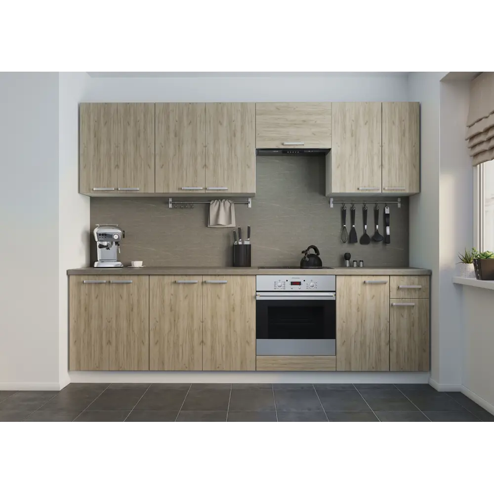 Кухонный шкаф Santreyd Дейма - стильное решение для современной кухни 87234017 Дейма темная STLM-0867494 - Вид №9