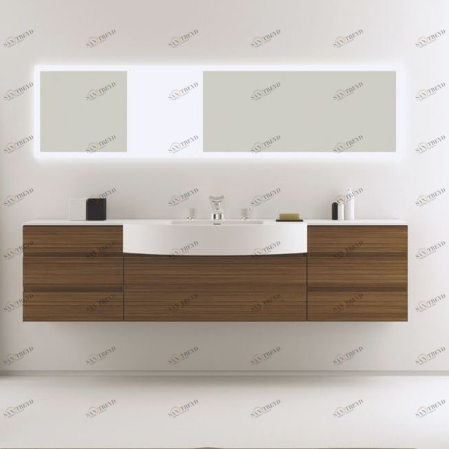 Moma Design Зеркало настенное с подсветкой 1800х500 Mirr Led Slim MIRRLEDSLIM18050