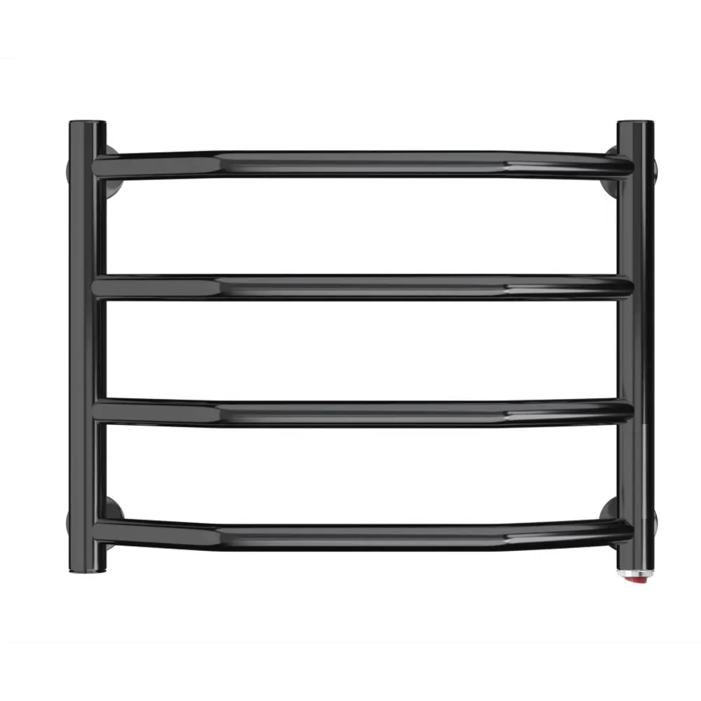 Полотенцесушитель электрический Арго Флоран-Э 500x400 мм 60 Вт лесенка цвет черный STLM-2177404 - Вид №2