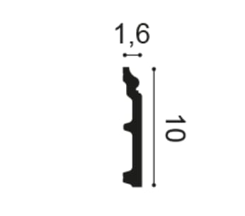 Плинтус Duropolymer® Orac SX173 ARCH-00064380 - Вид №3