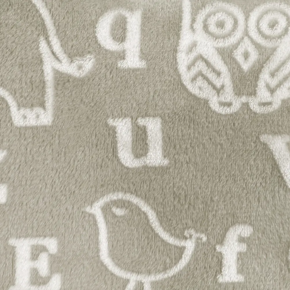 Плед «Сова» 160x200 см фланель цвет бежевый Santreyd STLM-2093388 - Вид №1