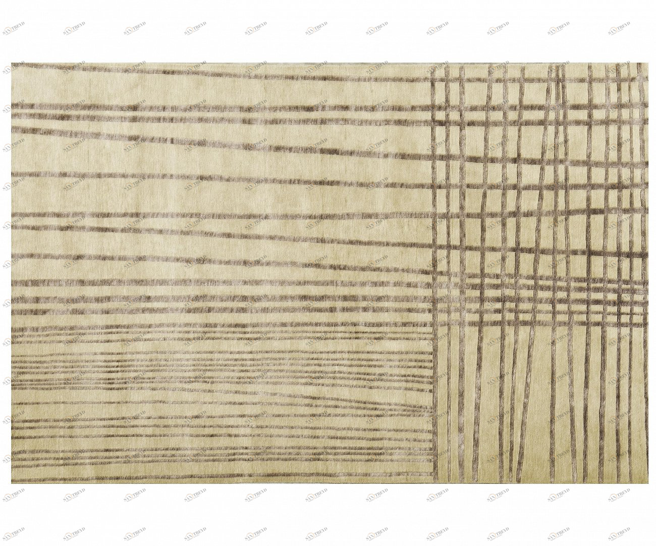 Ковер Mym от NOW CARPETS NOW CARPETS ДИЗАЙНЕРСКИЕ 154045 Бежевый 