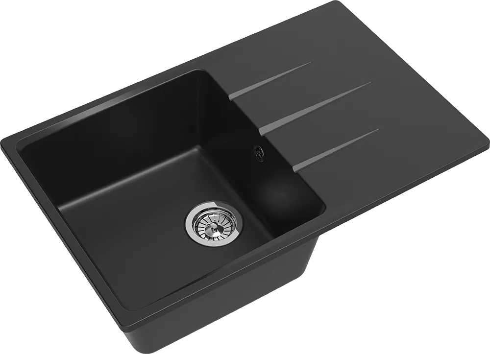 Кухонная мойка Кварц Ewigstein S375 GranFest G-60F-S375 - Вид №2