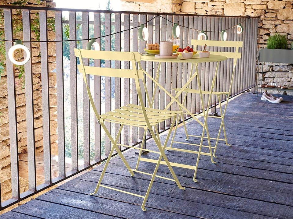 Стальной складной садовый стул Fermob BISTRO ARCH-00006034 - Вид №4