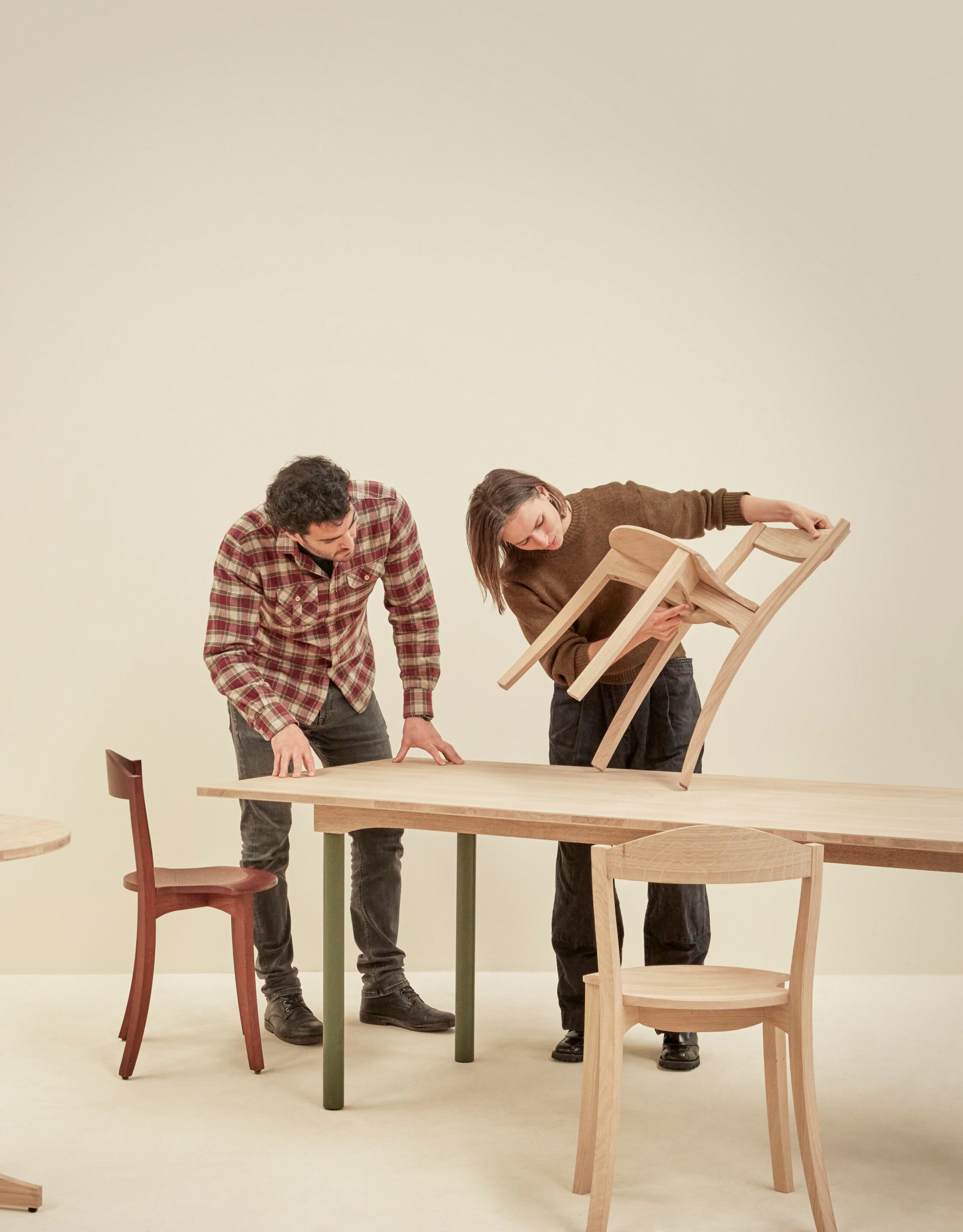 Штабелируемый стул из дуба ALKI Bibolina ARCH-00090673 - Вид №6