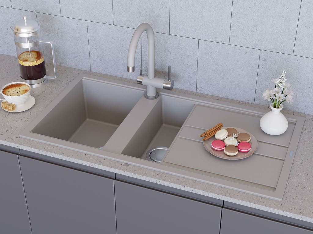 Кухонная мойка Kitagawa 100-2 WH OMOIKIRI 4993803 - Вид №1