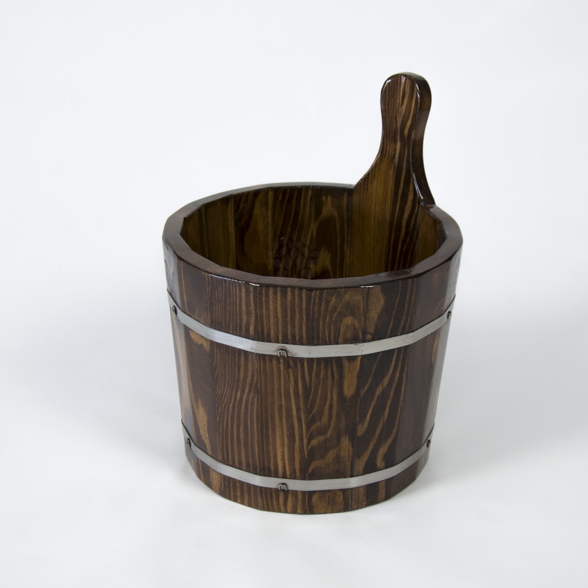 171 Ушат для бани (лиственница морёная) Alyarus  - Вид №3