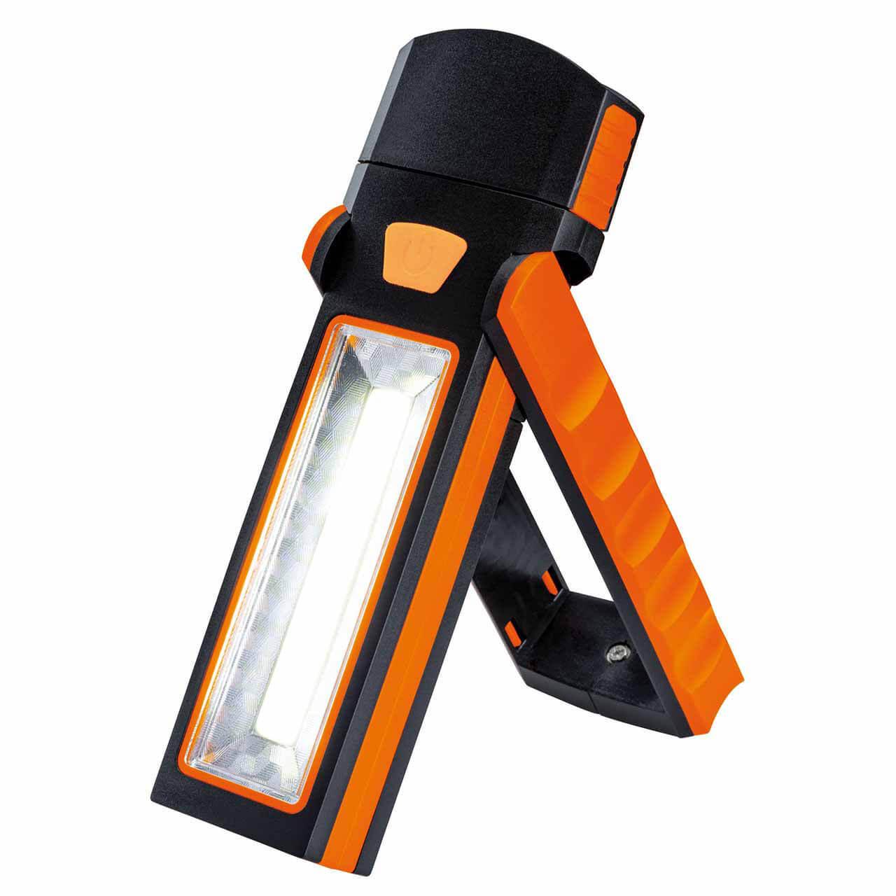 Светильник переносной светодиодный H 16 см черно-оранжевый Work light 78970 PAULMANN WORK LIGHT 00-3899658 Черный  - Вид №1