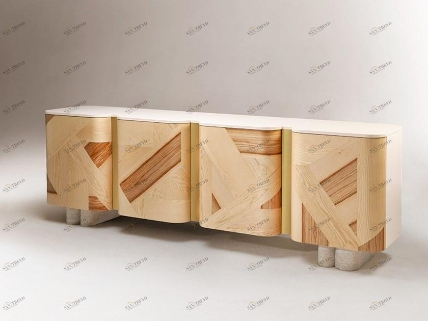 DOOQ Комод деревянный с распашными дверцами sun-id-1404878