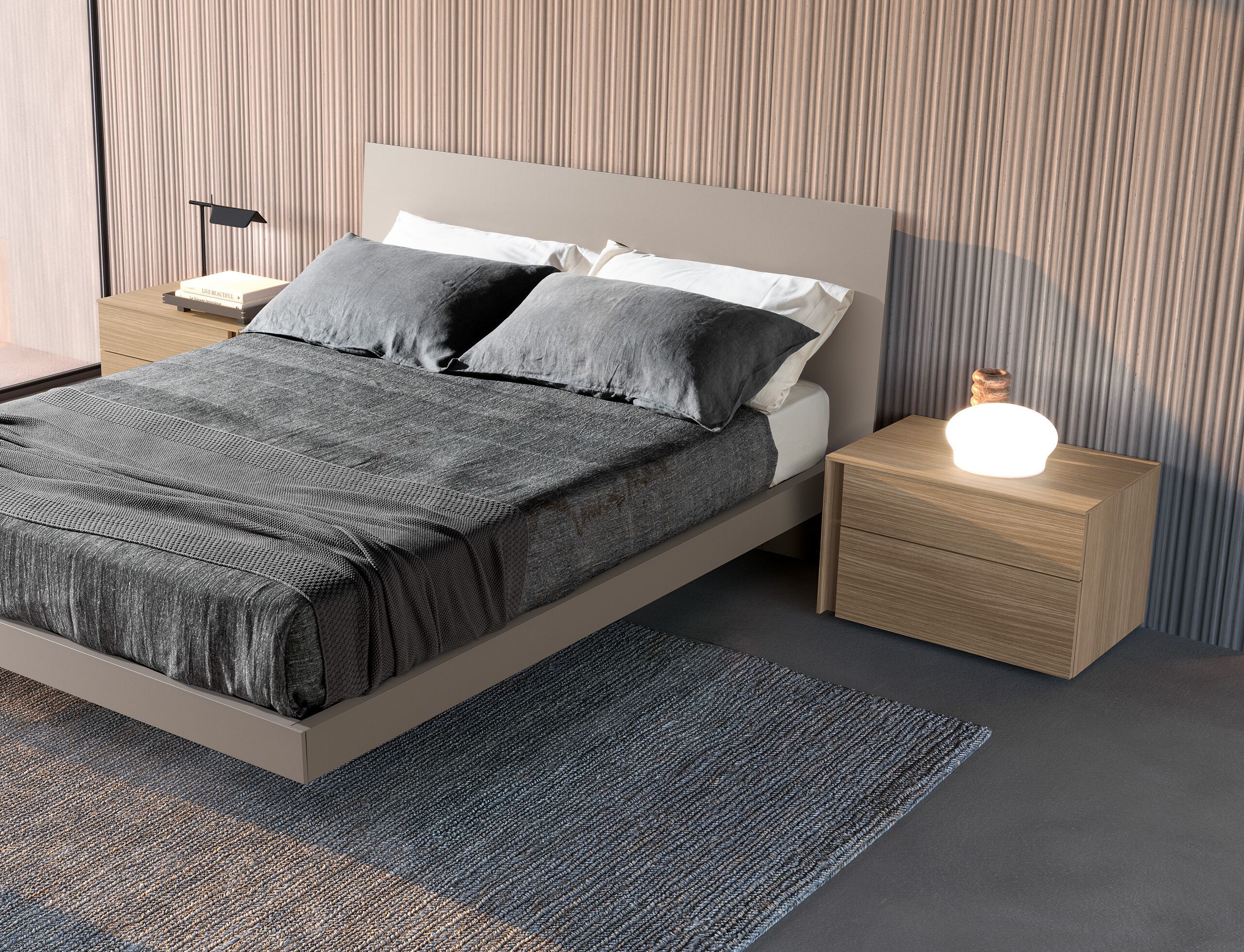 Прямоугольная тумбочка из меламиновой ткани Adok Groove ARCH-00127450 - Вид №2