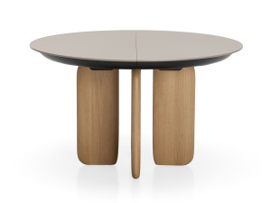 Круглый выдвижной стол из МДФ