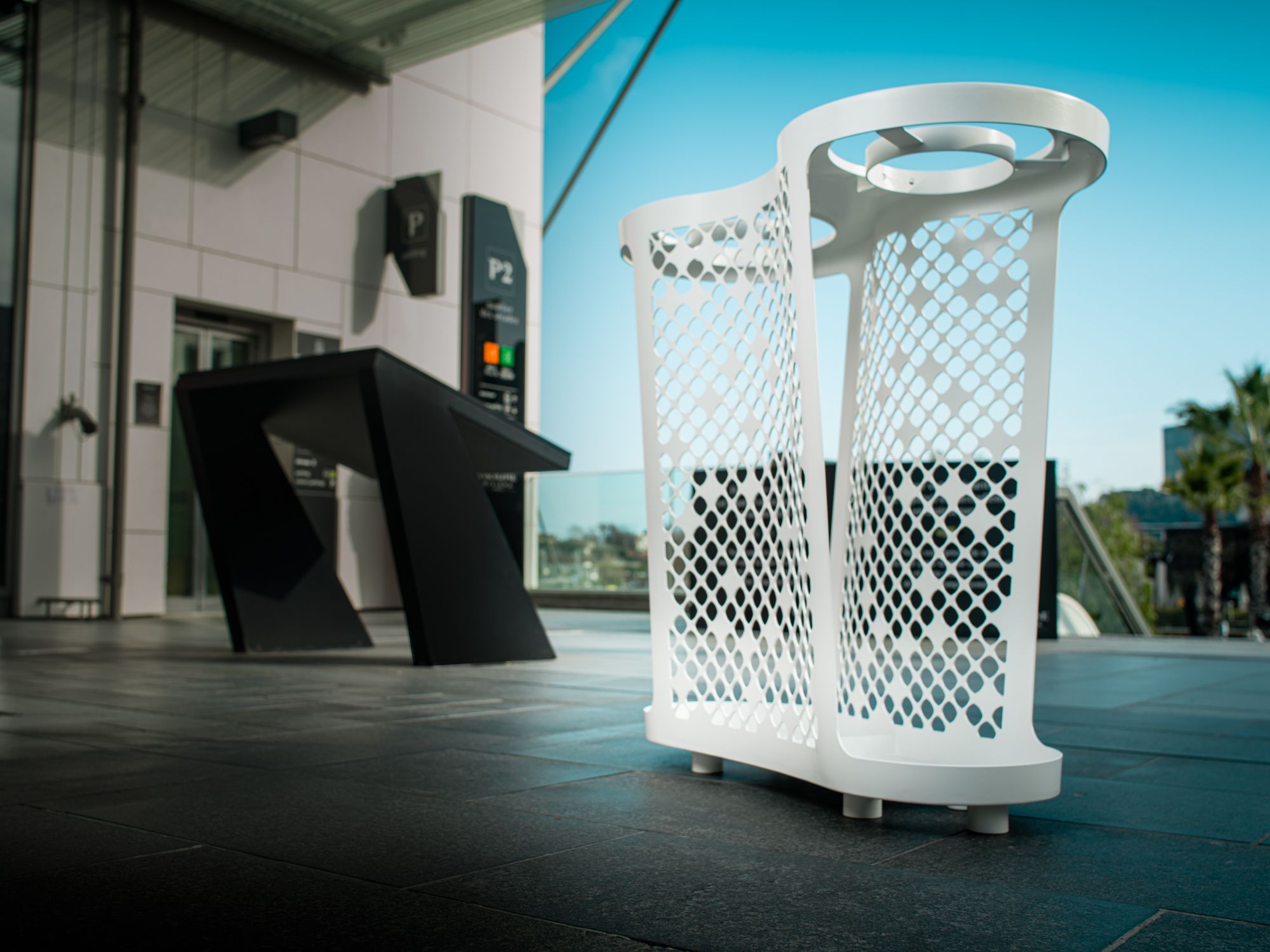 Наружная стальная стойка для мусора CYRIA Elinium ARCH-00084984