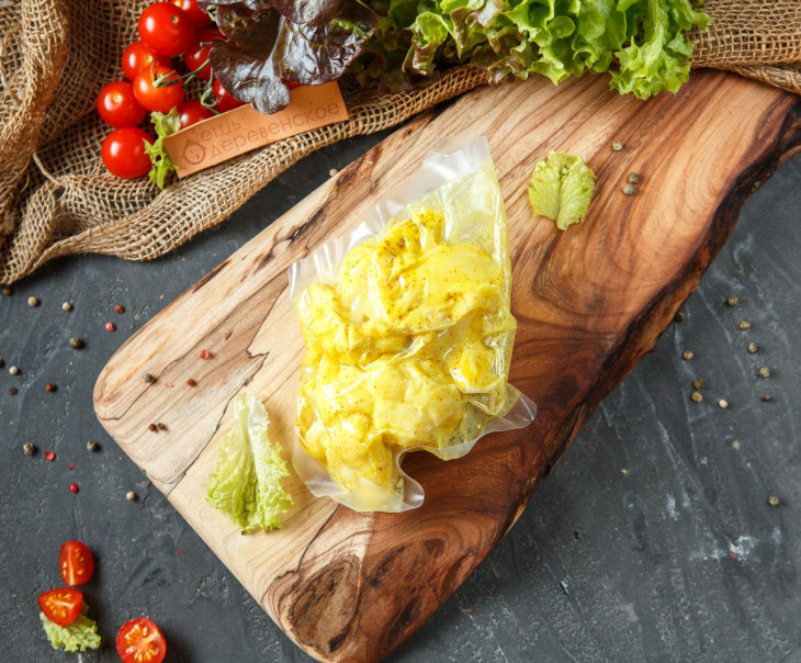 6439 Цветная капуста с карри (су-вид) Вкусляндия  - Вид №1