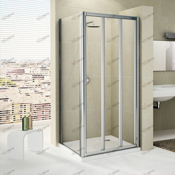 Novellini. Душевой уголок 78x78 см P+F с серебристым профилем STAR NSTARP72L1BNSTARF72L1B