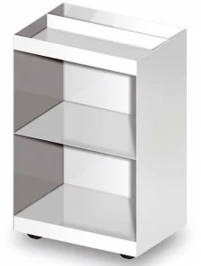 Kos by Zucchetti Тумба для ванной металлическая на колесиках Faraway