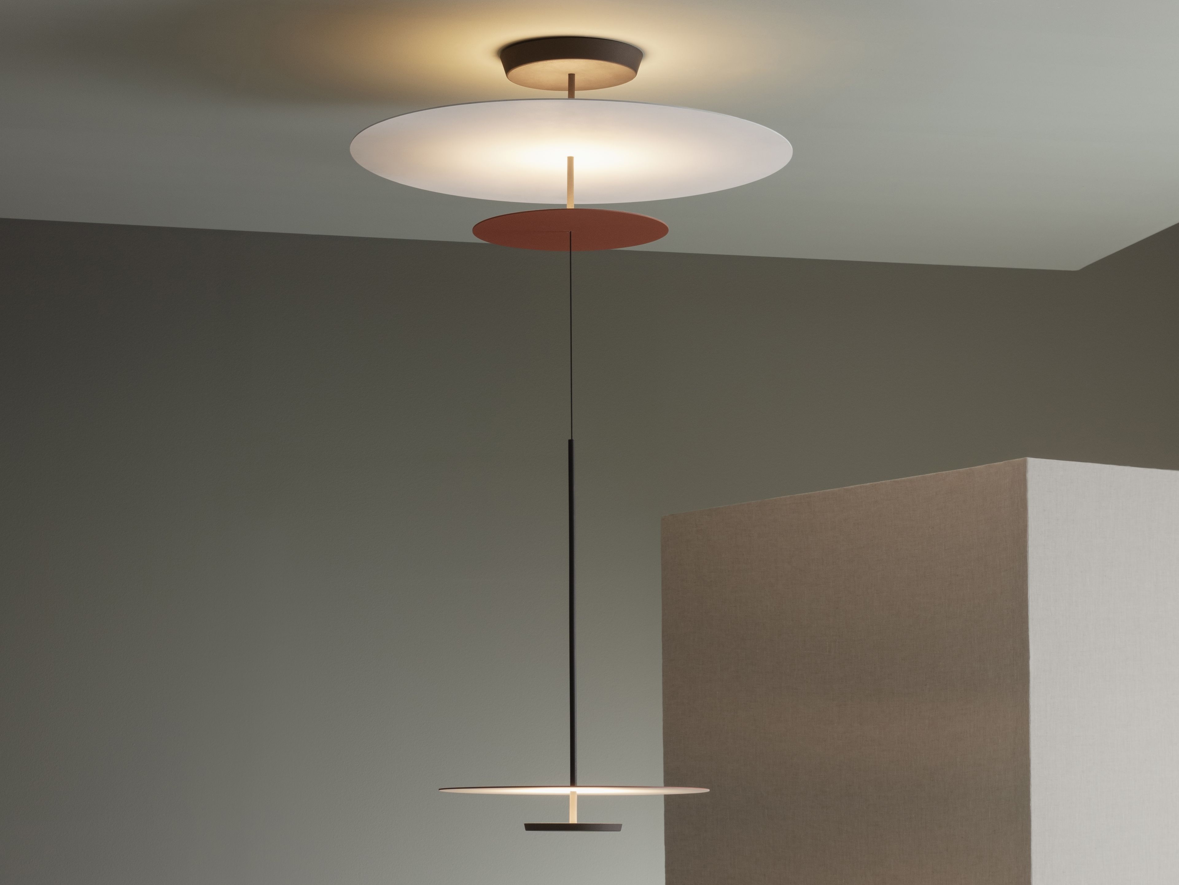 Металлический светодиодный подвесной светильник Vibia ARCH-00001096 - Вид №2