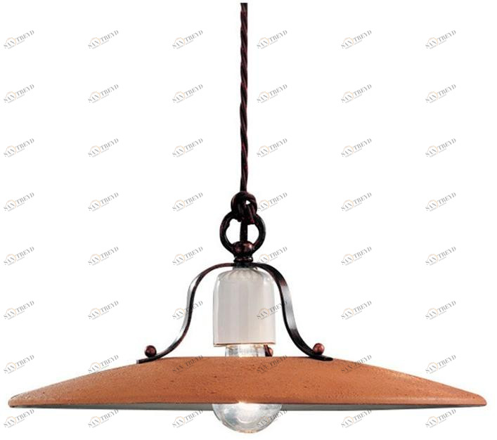 FERROLUCE Подвесной светильник прямого света из керамики Bologna C821/22/23