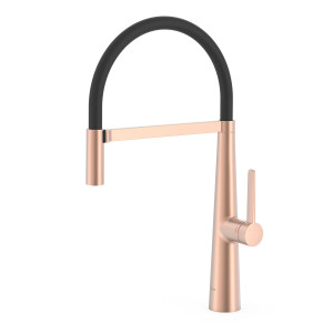 КУХОННЫЙ смеситель с одной ручкой и гибким изливом для кухни-23048702OPM TRES