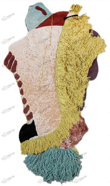 Jaipur Rugs Коврик ручной работы из вискозы и шерсти Jugalbandi Tx-1477