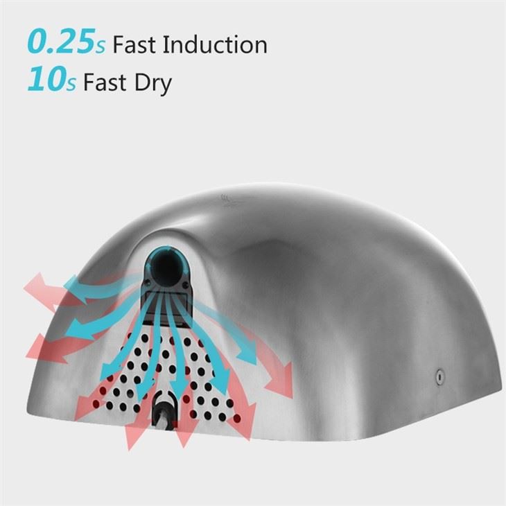 Коммерческие сушилки для рук AIKE AK2801_721  - Вид №2