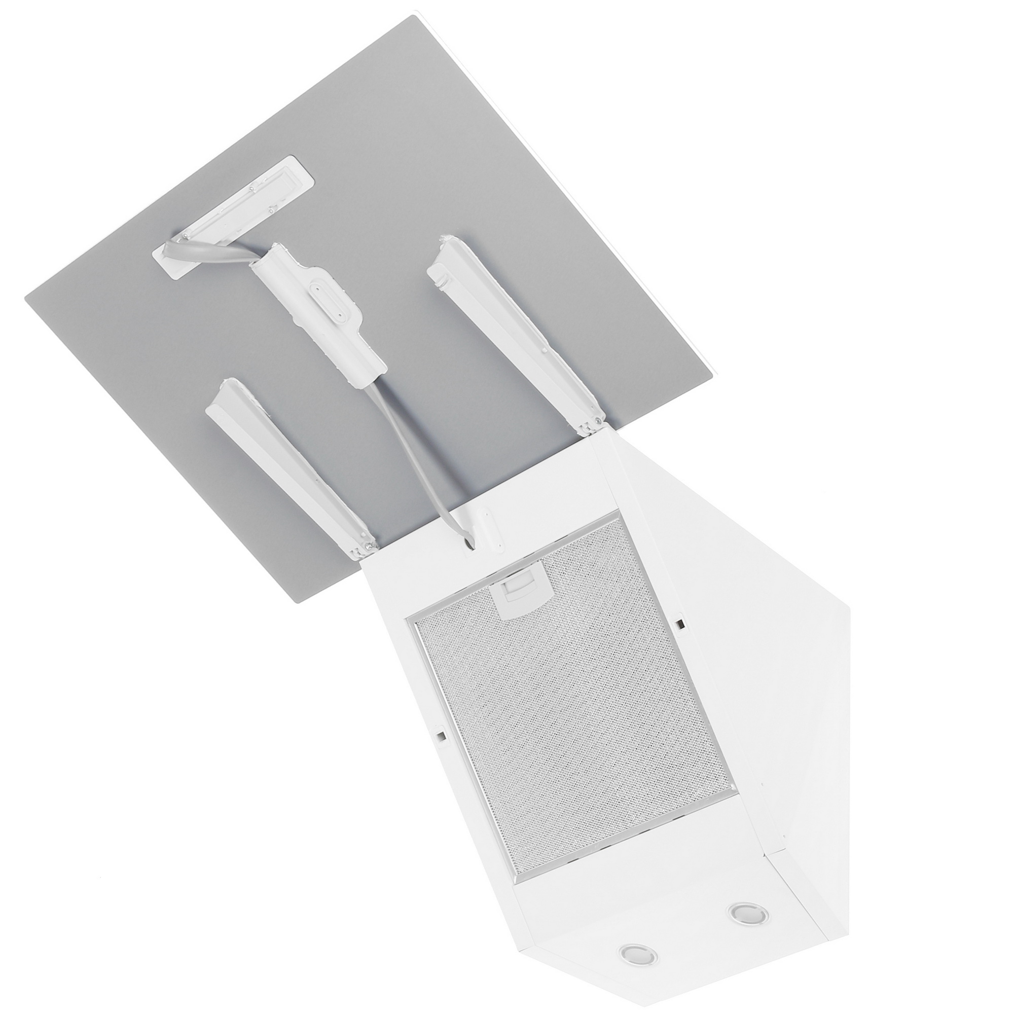 5323123 Вытяжка наклонная KRONA GABRIELE 600 white S белый STDN-0020518 - Вид №2