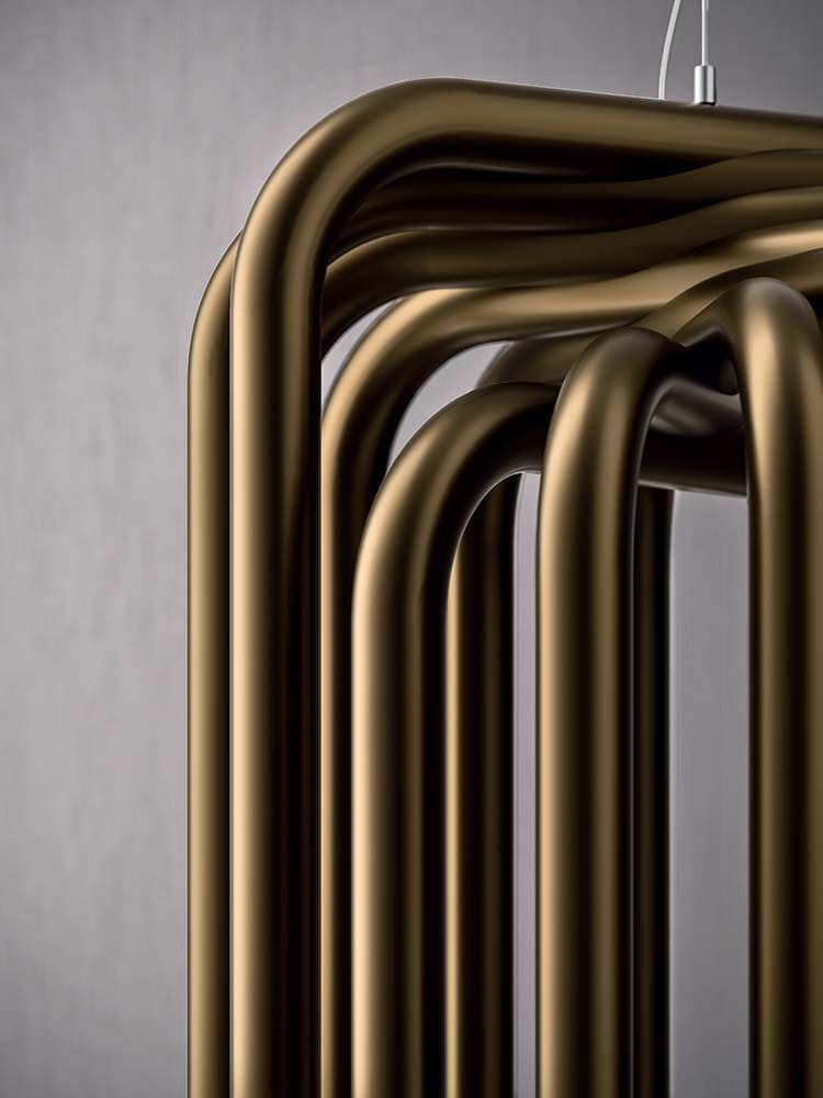 Алюминиевый светодиодный подвесной светильник Quadrifoglio Group Дизайнерское освещение ARCH-00036453 - Вид №3