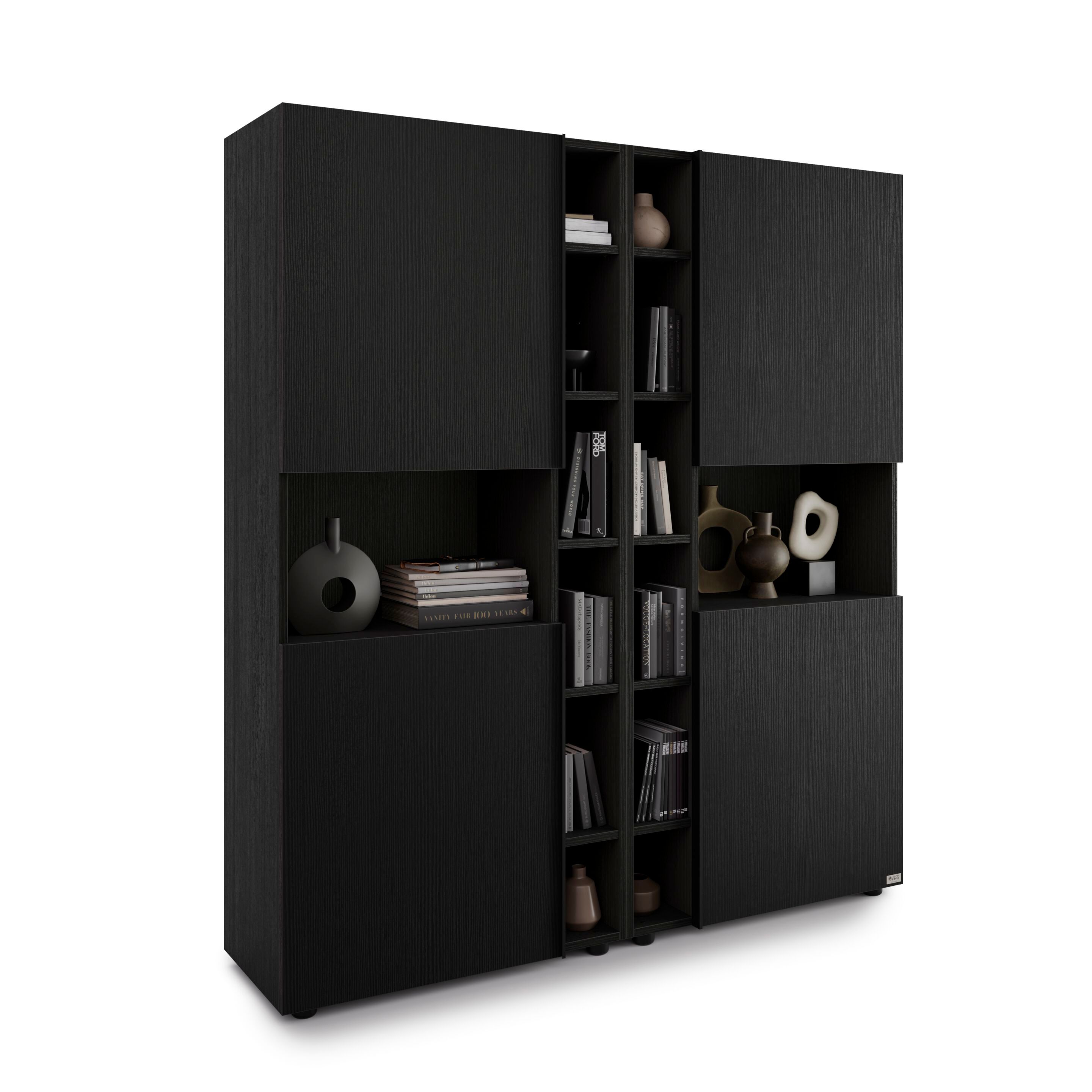 Настенный книжный шкаф из меламинированного материала Mobili Fiver ROMINA ARCH-00138664 - Вид №55