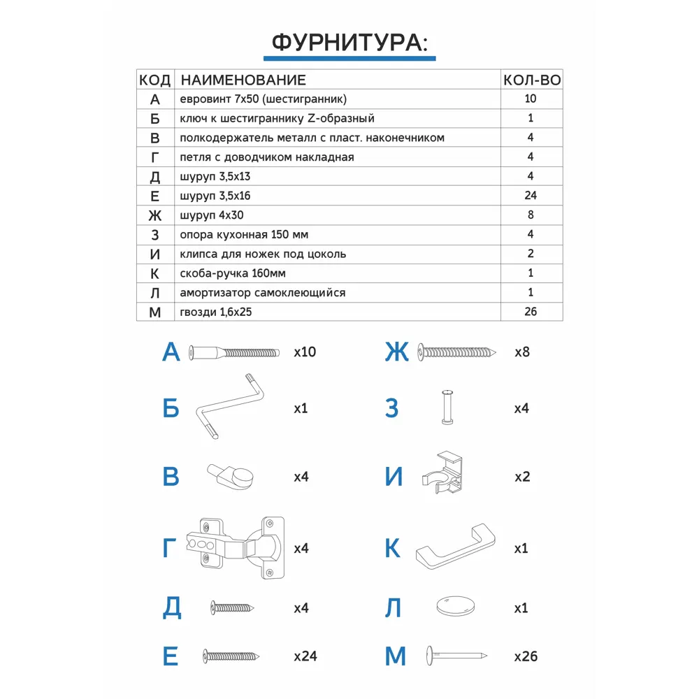 Кухонный шкаф напольный Парма 50x81x57.6 см ЛДСП цвет серо-коричневый Santreyd STLM-2008537 - Вид №11