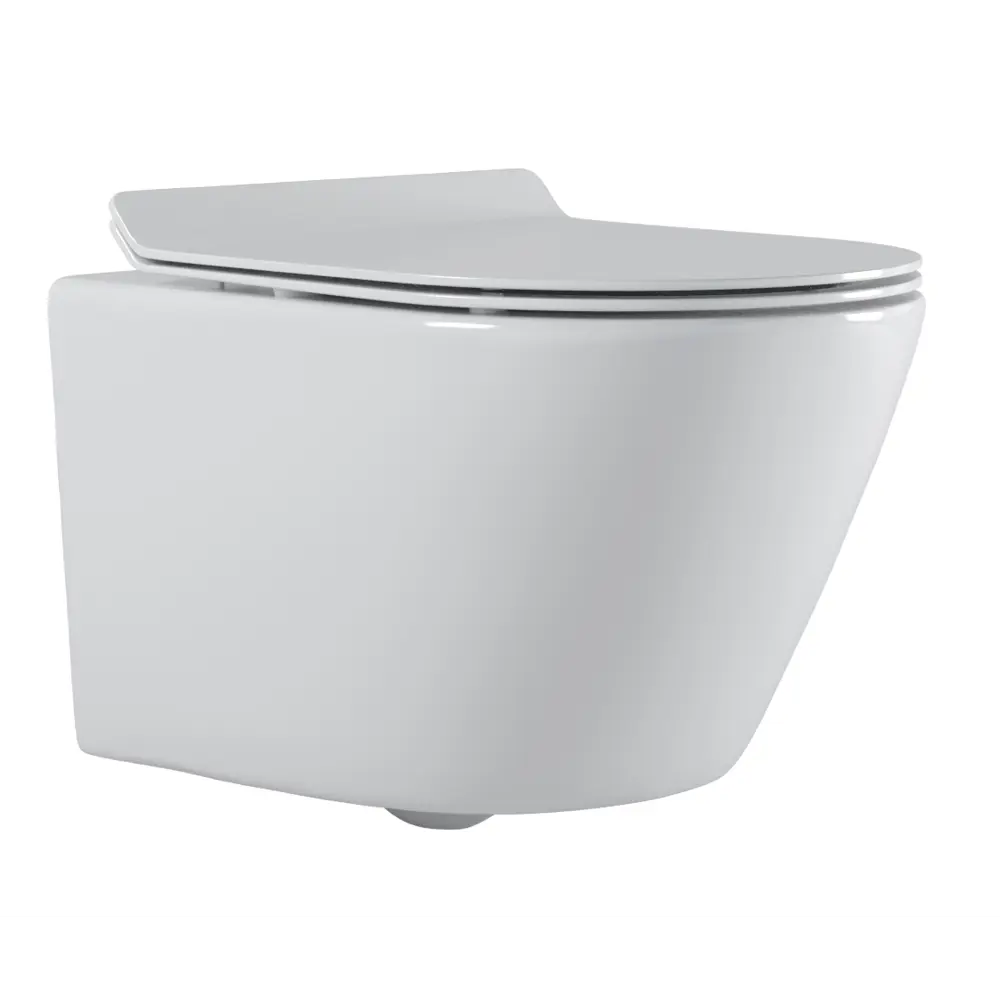 Унитаз подвесной Culto Tor безободковый с сиденьем микролифт STLM-2090043