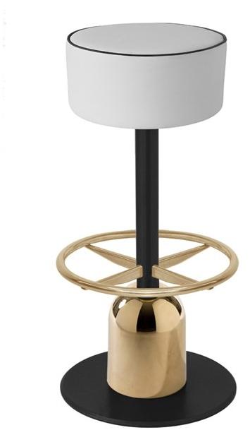 Vela Arredamenti Табурет из железа со встроенной подушкой Thypa sun-id-1480825 - Вид №1