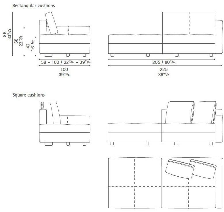 Poltrona Frau Модульный диван La collezione - divani e poltrone sun-id-1459157 - Вид №20