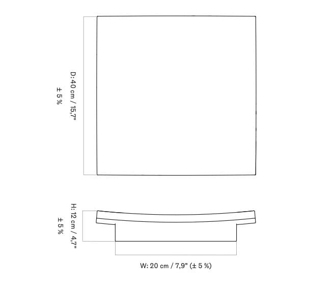 Центральная часть акации Audo Copenhagen RELEVÉ ARCH-00045042 - Вид №15