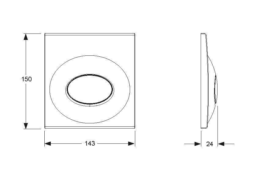 SANIT 421120 Снижение, ПЭ утечка, короткое, эксцентричный Drop - Вид №1