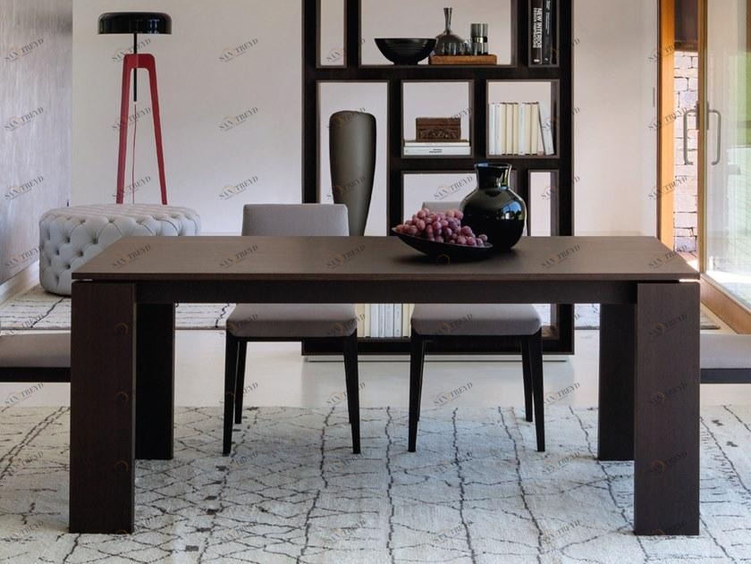 Porada Раздвижной обеденный стол из ореха Iron sun-id-1397559