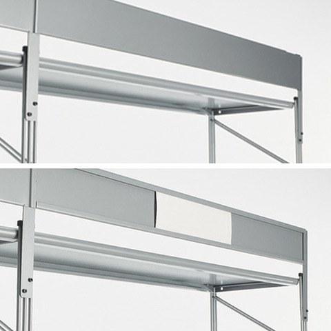 Caimi Brevetti Открытый отдельно стоящий офисный книжный шкаф из металла Socrate sun-id-1382510 - Вид №4