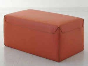 Italy Dream Design Прямоугольный кожаный пуф