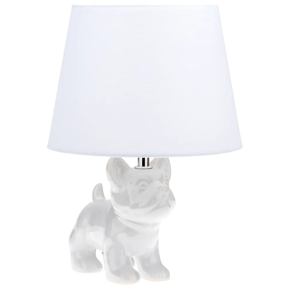 Настольная лампа Бульдог 52703 9, цвет белый Santreyd STLM-2173709 - Вид №2