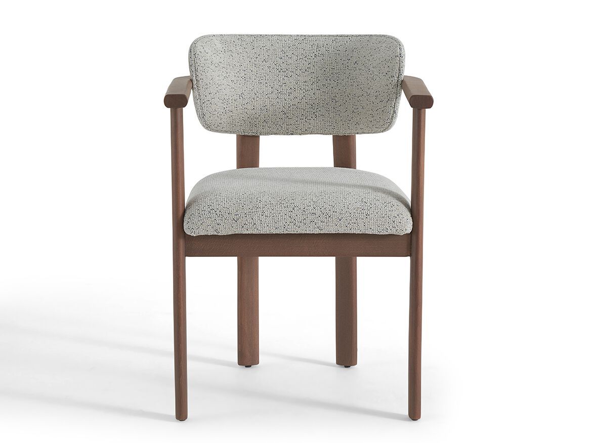 Мягкий тканевый стул с подлокотниками NDESIGN Ezora ARCH-00063592