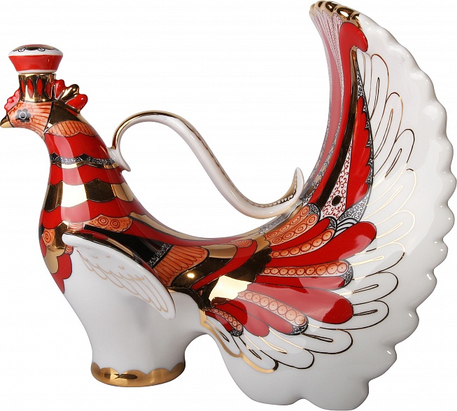 82214 Императорский фарфоровый завод Графин "Жар-Птица" Фарфор твердый 