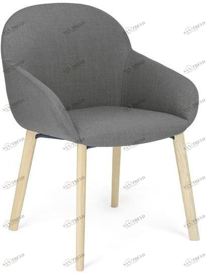 Crassevig Стул с обивкой и подлокотниками Elba sun-id-1428552