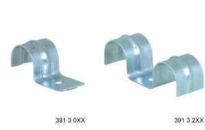 3913228 Монтажные профиля BIS Напольные хомуты для монтажа труб к полу