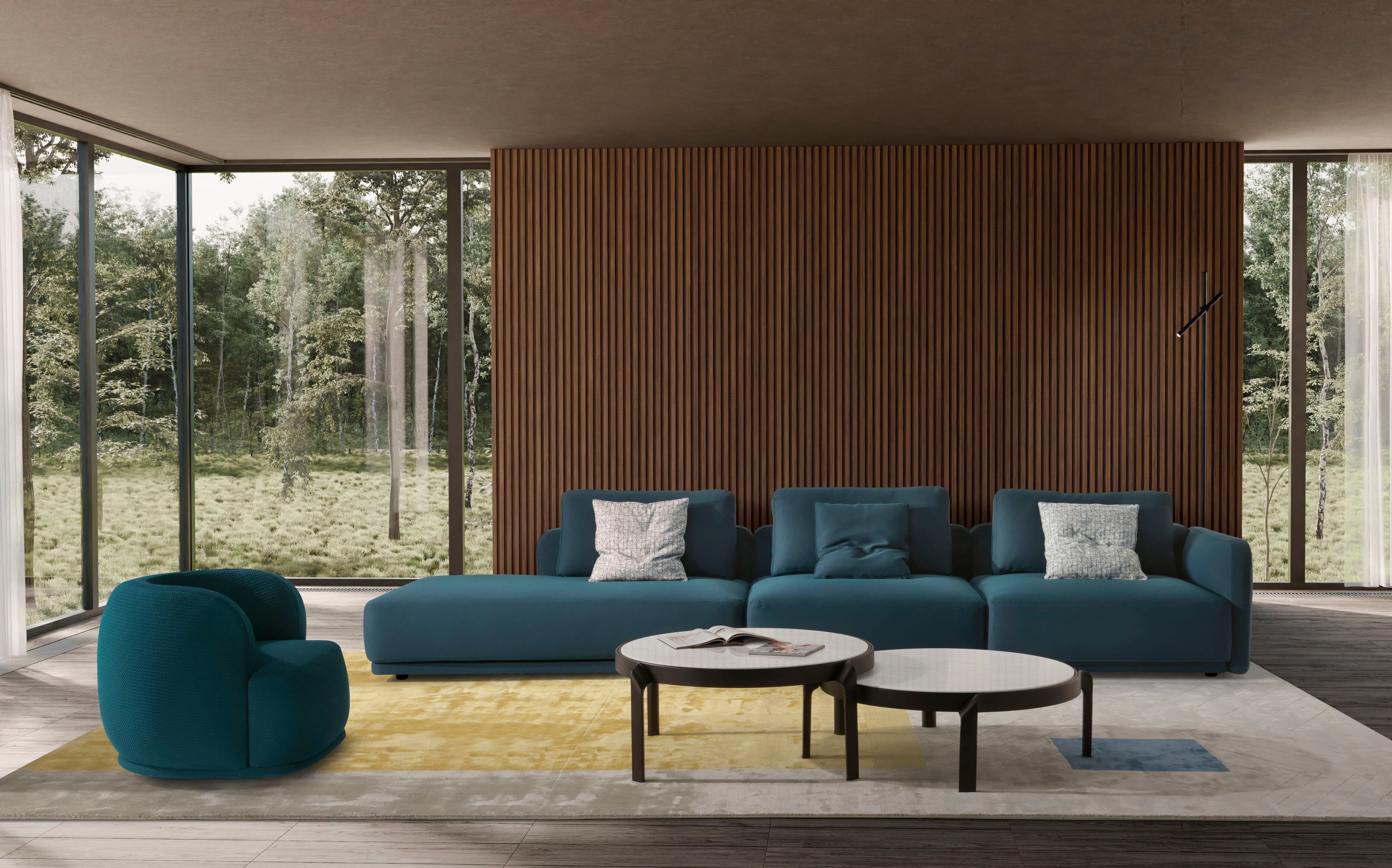 Модульный съемный диван из ткани CTS SALOTTI Kant ARCH-00145756 - Вид №5