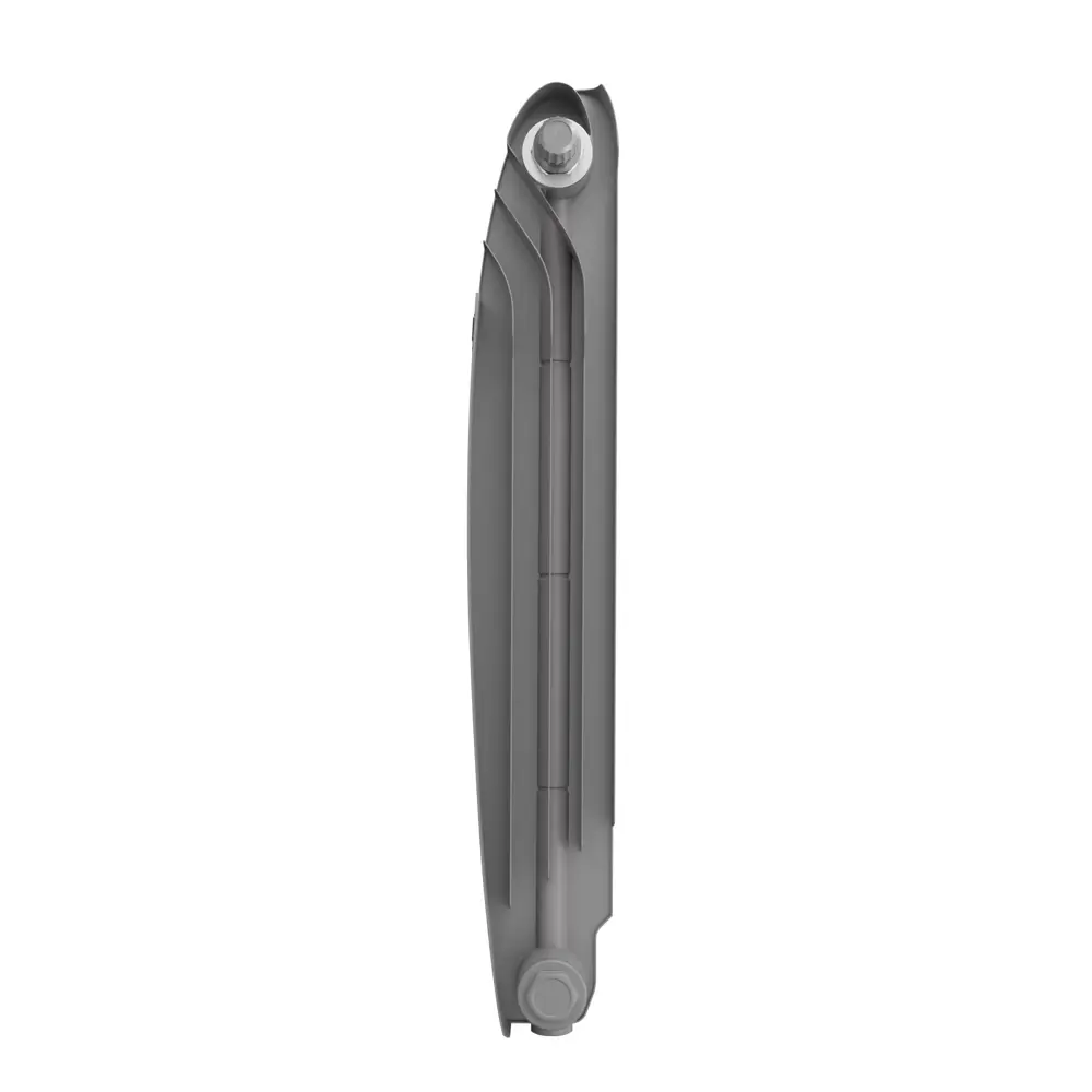 Радиатор секционный Royal Thermo Biliner 500/87 10 секций нижнее подключение биметалл серый 89391441 STLM-2073543 Отсутствует - Вид №2