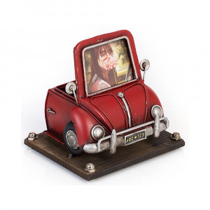 1404B-1287 Фоторамка с подставкой для ручек 15 х 18 см "Автомобиль красный" PLATINUM